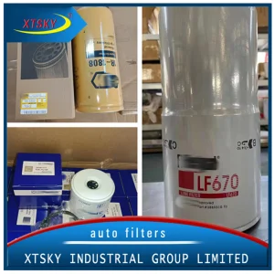 High Performance Hotsale Oil Filter and Air Filter for Truck/Heavy Equipment