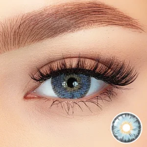 Nasar Blue Excellent Quality Contact Lenses Fashion Eye Contact Lenses Blue Style Color Contact Lenses