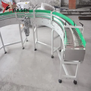 High Quality Top Chain Conveyor System with Turning Curve Type From China Factory