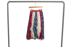 Fabricante de Ropa a Medida Vestido Elegante con Lazo Primavera Verano Playa Estampado Floral Chifón MIDI Cintura Alta Vestido Casual para Damas