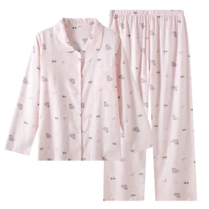 Women Pajamas Set Soft Loungewear