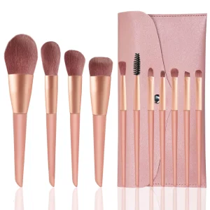 High Back 11 PCS Professional Luxury Women Makeup Brush Set