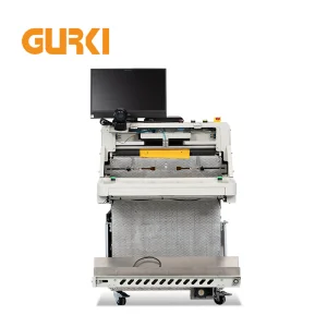 Gurki Auto Bagger GS60E Automated Cohesive Packaging Wrap Dispenser Poly Mailer Express Courier Bag Packing Machine