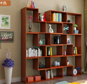 Customized Modern Multifunction Children Wooden Bookcase