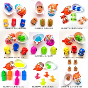 Brinquedos promocionais de cápsulas de ovo de plástico direto da fábrica, pequenos brinquedos mini