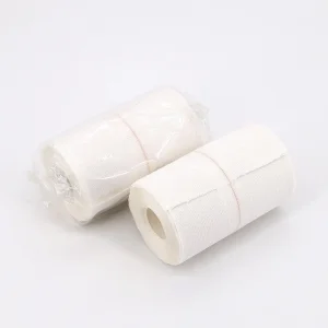 Medical Latex-Free Eba Breathable Skin/White Color Cotton Eab High Elastic Cohesive Bandage with CE/ISO