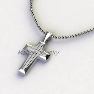 Modern 3D Geometric Pendant