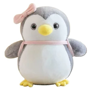Cheap Price Customize Giant Cute Themed pink Gray penguin Plush Toys Newborn Suitable Plush Animal Toys From Character / Drawing