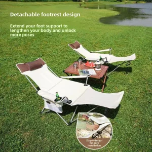 Outdoor Folding Lounge Chair Camping Beach