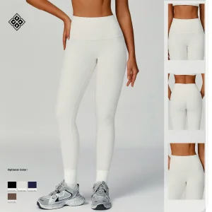 Pantalones largos de yoga de cintura alta, levantamiento de caderas y pantalones ajustados que adelgazan, ropa deportiva para correr y hacer ejercicio al aire libre