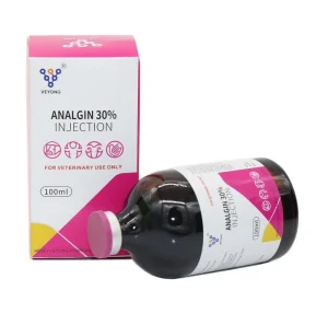 Pharmaceutical Factory Supply Veterinary Medicine Antipyretic Drug for Animal Metamizole Sodium 30% Injection