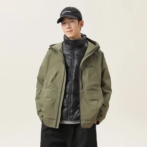 Wholesale ZD 3 in 1 outdoor black puffer jacket Suppliers, Products