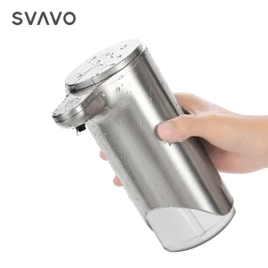 New ABS Plastic Touchless Sensor Soap Dispenser Battery Powered Automatic Foam Liquid Soap Dispenser