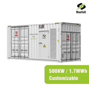 Wonvolt 500kwh 1mwh 1.7mwh 3.4mwh Battery Container Containerized Battery Energy Storage System