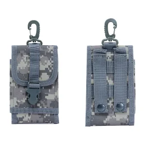 Bolsa de Cintura Soporte para Teléfono Funda Táctica Molle Compacta Utilidad Gadget Ci24104