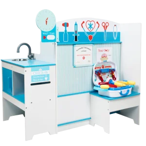 Children's Wooden Pretend Hospital Examination Table