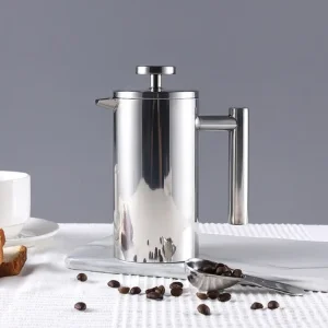 OEM Bulk Sale Double-Wall Stainless Steel French Press Supplier, Companies