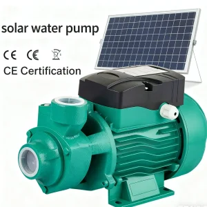 Portable Mini Solar Powered Water Pump Aluminum Alloy for Agricultural Irrigation Garden Watering