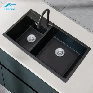 Factory Wholesale Commercial Composite Granite Kitchen Sink Fregadero De La Cocina