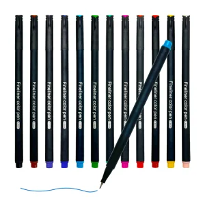 Manufacturer OEM Fineliner Pen Sets With High Quality Water Based Ink And 0.4mm Sturdy Fine Nib For Architects And Illustrators