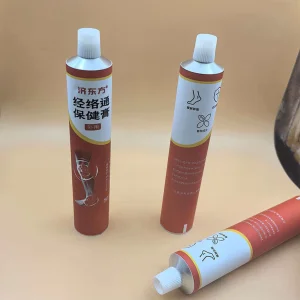 Reusable Sustainable Package with Anti Corrosion Performance Aluminum Ointment Tube