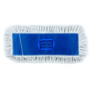 Washable Reusable Flat Dust Mop Pad Refill, Wet &amp; Dry Floor Cleaning Replacement
