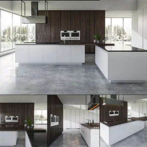 High Gloss White Kitchen