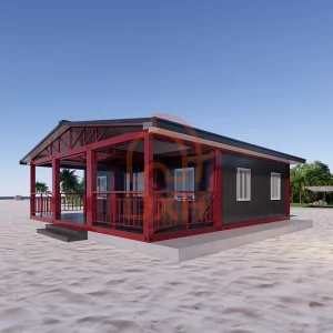 Fabricación Dxh OEM ODM Lujo Vivienda Prefabricada Villa Modular Prefab Casa Contenedor Desmontable de Vidrio 2 3 Dormitorio Jardín 20FT 15FT 30FT 40FT Casa Móvil