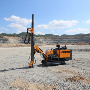 Mining Crawler DTH Drilling Rig KT5