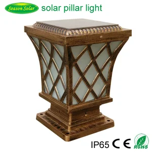 Solar Post Cap Light