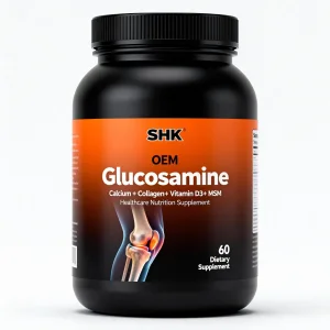 Private Label Joint Healthcare Nutrition Supplement Glucosamine Calcium Collagen Vitamin D3 Msm Tablets