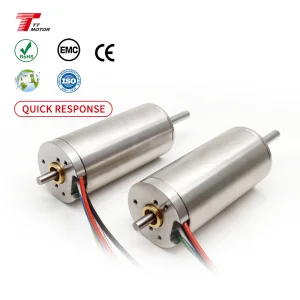 High Speed Rpm Electric Motor Bldc 12v 24v Dc Motor 3067 Coreless Brushless Motor