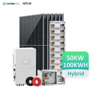 South Africa Offgrid Hybrid Solar System150kw 120kw 100kw 50kw 30kw 50kwh 100kwh Solar Power System with LiFePO4 Battery Backup