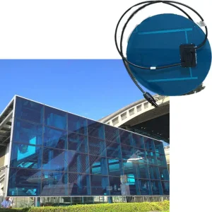Custom Inkjet Printed CdTe Thin Film Solar Module | Custom BIPV Panel for Facade Rooftop