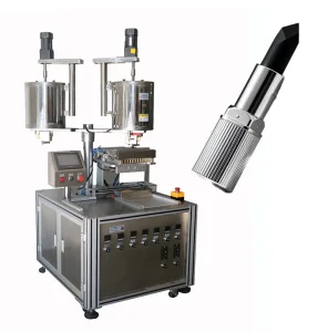 Máquina de fabricación de bálsamo labial cosmético semiautomática, máquina de llenado de líquido cosmético