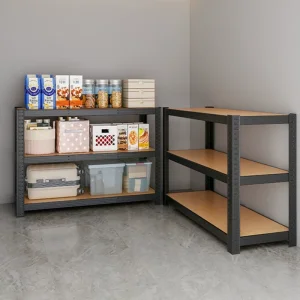 Light Duty Steel Shelves 5 Layer Electronic Commercial Steel Storage Shelving Warehouse Galvanized Shelf Steel Display Shelving