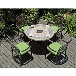 Outdoor Aluminum Garden Furniture Dining Set