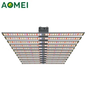 UV IR Dimmable 1100W Full Spectrum LED Grow Light 301h Foldable IP65 for Indoor Plant Made in China