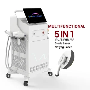Winkonlaser 2023 Hot Selling CE Approved 3 in 1 Multifunction Beauty Machine IPL RF ND YAG Diode Laser Hair Removal