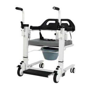 Weighi Mpl-250d Electric Lift Patient Transfer Wheelchair with Commode