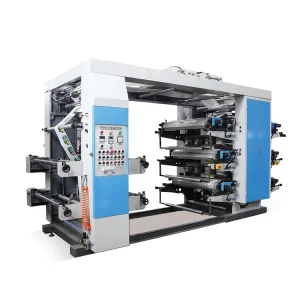 5 Color Roll to Roll Pvc Film Flexo Printing Plastic