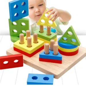 Montessori Geometric Shapes Matching Games