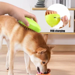 Escova Removedora de Pelos para Gatos e Cães com Bateria