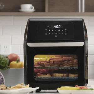 12L Digital Hot Air Fryer Oven High-speed Large LCD Display Smart Mutil-function Air Fryer Oven with WiFi Control