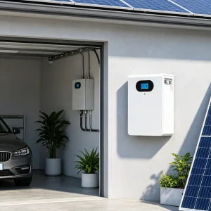25.6V 200ah 2p8s 10.24kwh نظام تخزين الطاقة بالبطارية المثبت على الحائط 100ah 150ah 300ah LiFePO4 نظام الطاقة الشمسية بالبطارية