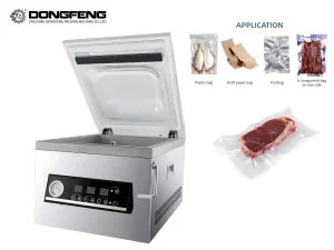 Cost-effective Wet Market Restaurant Fresh Food Raw Meat Vacuum Sealer Vacuum Packing Machine For Sealing Beef Fish Nuts Bags