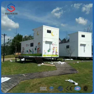 Villa modular de lujo de acero ligero