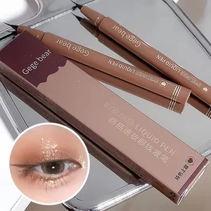 Gege Bear Wholesale Long Last Soft Ultra Precise Quickly Dry Matte Ultra Fine Black Eyeliner Pen