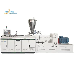 1ton/H 92/188 PVC Granules Making Machine Plastic Hard and Soft Pellets Extruder Machine PVC Granulating and Pelletizing Machine Manufacturing Plant