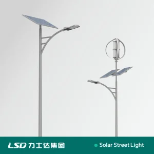 Industrial Wind-Solar Lighting System Megajoule Storage for 30+ Day Backup